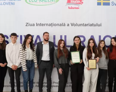 Administrația raionului Ialoveni a premiat laureații Festivalului raional al tinerilor activi, Ediția a XIV-a