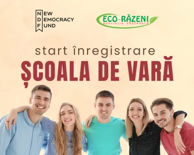 Eco-Răzeni selectează participanți pentru școala de vară dedicată leadershipului civic